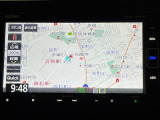 高精細画面で操作がしやすいホンダ純正ナビを装着しています。