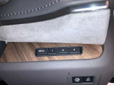運転の操作性、快適性など全てはシートポジションから始まります。ドライバーごとの好みのポジションを記憶できるシートメモリーは、欠かせない機能です。