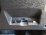 ETC車載器付きです。高速道路の料金所もスムーズに通過できます。