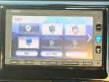 純正ナビ付いてます!フルセグTV、ミュージックプレイヤーとの接続もできますよ♪