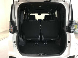 広々としたラゲージスペースを備えています。大きなものや長さのある荷物もしっかりと積み込めます。