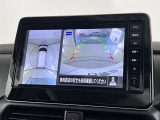上から丸見えアラウンドビューモニター付きです。