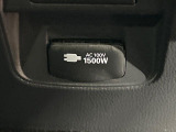 【1500Wアクセサリーコンセント】消費電力1500Wまでの家電が使えます。キャンプやスポーツ・アウトドアでのアクティビティはもちろん、災害・停電の際に大活躍♪