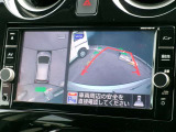 ナビ画面アラウンドビューモニター付、安心安全、全方向、上から見えます。運転が苦手な方安心です。