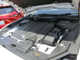 直列6気筒3.3L SKYACTIV-Dのエンジンルームを確認できます。