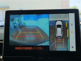 【全周囲カメラ】まるで上から車を見ている様に移ります☆縦列駐車や幅寄せ時に大活躍♪