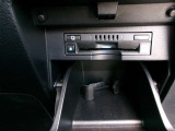 ETC車載器付きです。高速道路の料金所もスムーズに通過できます。