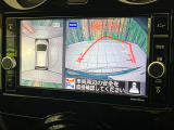 【アラウンドビューモニター】専用のカメラにより、上から見下ろしたような視点で360度クルマの周囲を確認することができます☆死角部分も確認しやすく、狭い場所での切り返しや駐車もスムーズに行えます。