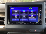 ナビ機能だけではありません、オーディオ機能も充実しています。