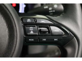 走りたいスピードでセットすれば一定速度で走行が出来るクルーズコントロール付き!高速道路でのドライブが快適になりますね♪