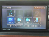 ナビゲーションのAV機能画面を表示しております。