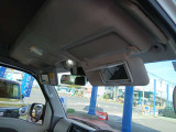 運転席/助手席サンバイザーにはバニティーミラーが付いてます☆