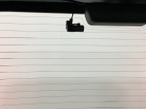 後方にもドライブレコーダーのカメラが付いています。前後両方でお車の周りを監視・記録いたします。
