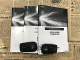 メンテナンスノート付きです。過去の整備記録を確認したり、お車の状況にあった整備をすることに役立ちます。