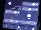 ベンチレーションヒーターマッサージ機能が3段階で設定できステアリングホイールヒーターも3段階で調節できます