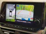 【アラウンドビューモニター】専用のカメラにより、上から見下ろしたような視点で360度クルマの周囲を確認することができます☆死角部分も確認しやすく、狭い場所での切り返しや駐車もスムーズに行えます。