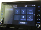 オーディオソース選択画面です。Bluetoothオーディオをご利用いただけます。