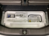 タイヤパンク応急修理キットを装備しており、万が一のトラブル時にも安心です。