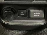 あると便利な家庭用電源 AC100V 1500Wまで対応可能です。