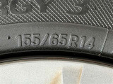 タイヤサイズは【155/65R14】