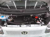 自慢のエンジンはパワードbyHONDAです。精度とバランスにこだわって、低回転からスムースなパワーを発揮します。