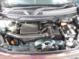 自慢のエンジンはパワードbyHONDAです。精度とバランスにこだわって、低回転からスムースなパワーを発揮します。