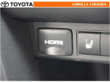 HDMI端子対応のデジタル機器をつないで、映像や音楽を車内でも再生することができます。