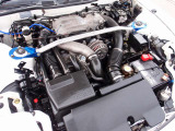平成14年最終6型モデル/純正オーディオ/ETC/BELLOF製LEDヘッドライト/AutoExe車高調/純正16AW/タイヤPOTENZA RE004 8分山/純正エアロ/純正リアウイング