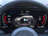 【メーターパネル】素早く車の情報が読み取れる、視認性に優れたシンプルなデザインのメーターパネルです。