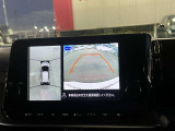 アラウンドビューモニター付きで楽々駐車