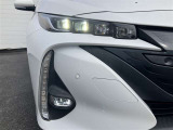 LEDヘッドライトで街灯の少ない暗い夜道も安心です!ハロゲンヘッドライトに比べて消費電力が少なく長持ちです♪