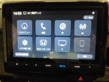 純正ナビが搭載されています。初めての道も安心ですね。Bluetooth接続可能!