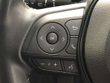 【ステアリングスイッチ】左です。ハンドルから手を離さず、運転に集中したまま手元でオーディオ操作等ができます。