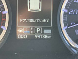 メーターの表示です。走行距離は車両情報欄に記載しています。