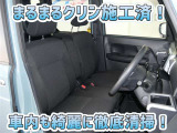 お客様にお座りいただくシートは徹底洗浄済みです!手作業でていねいに洗うので、心地よさが違います☆☆