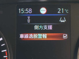 車線逸脱警報装備です!