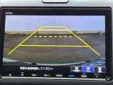 カラービジョンとガイド線で見やすい視点切替式のバックモニター。