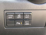 運転席回りのスイッチで安全装備のON/OFFも簡単に!