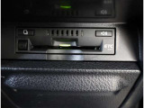 ETC車載器付きです。高速道路の料金所もスムーズに通過できます。
