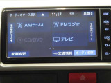 トヨタ純正ナビ CD/DVD再生 フルセグTV AM/FMラジオ