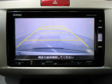 リヤカメラを装備しています。駐車時や後退時に後方を確認出来て便利です。