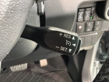 クルーズコントロールを装備しています。高速道路などで一定の速度で走ってくれるので運転が楽ですよ!速度を設定できますので、スピードの出しすぎにも注意できます。