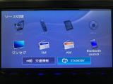 Bluetooth対応DVD再生7インチワンセグナビ TV画像のきれいなワンセグTV、CD、DVD、AM/FMラジオも視聴できますスマホでのハンズフリー通話ができます。専用アプリでスマホ連携も可能