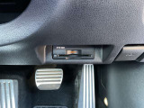 ビルトインタイプのETCです。スッキリしていますね。納車時にはセットアップいたしますので、すぐにお使いいただけます。