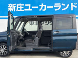 ミラクルオープンドアで乗降もスムーズに行えます!小さいお子様やご年配の方の送迎にお勧めです。