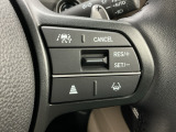 アクセルから足を離しても設定したスピードを保ち走行し、高速道路での疲労軽減に役立つクルーズコントロール付きです!