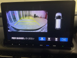 リヤカメラ表示時では視点を変更することもできます。