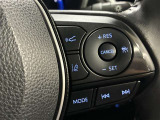 クルーズコントロールを装備。一定速度でのクルージングをサポートし、長時間の運転によるドライバーの疲労を軽減します。