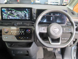 操作しやすい運転席で快適ドライブ。