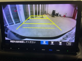 リアカメラ付で、後方をナビ画面で確認。車庫入れも安心です。もちろん、バックギアと連動しています。